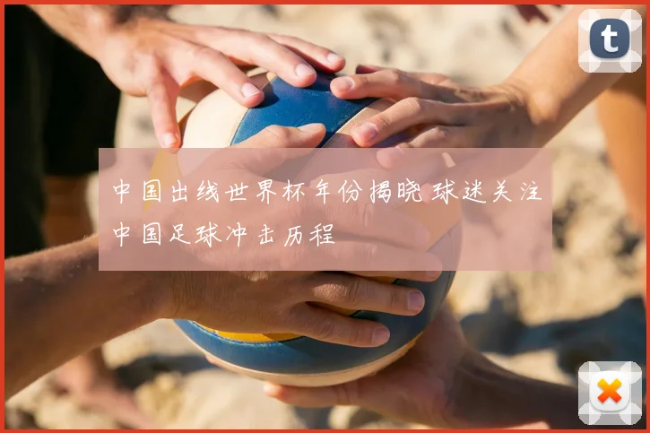 中国出线世界杯年份揭晓 球迷关注中国足球冲击历程