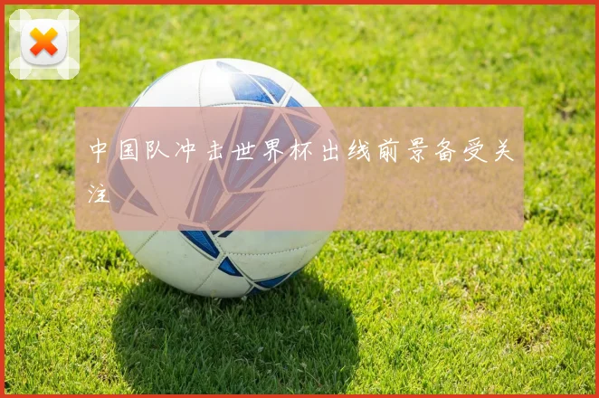 中国队冲击世界杯出线前景备受关注